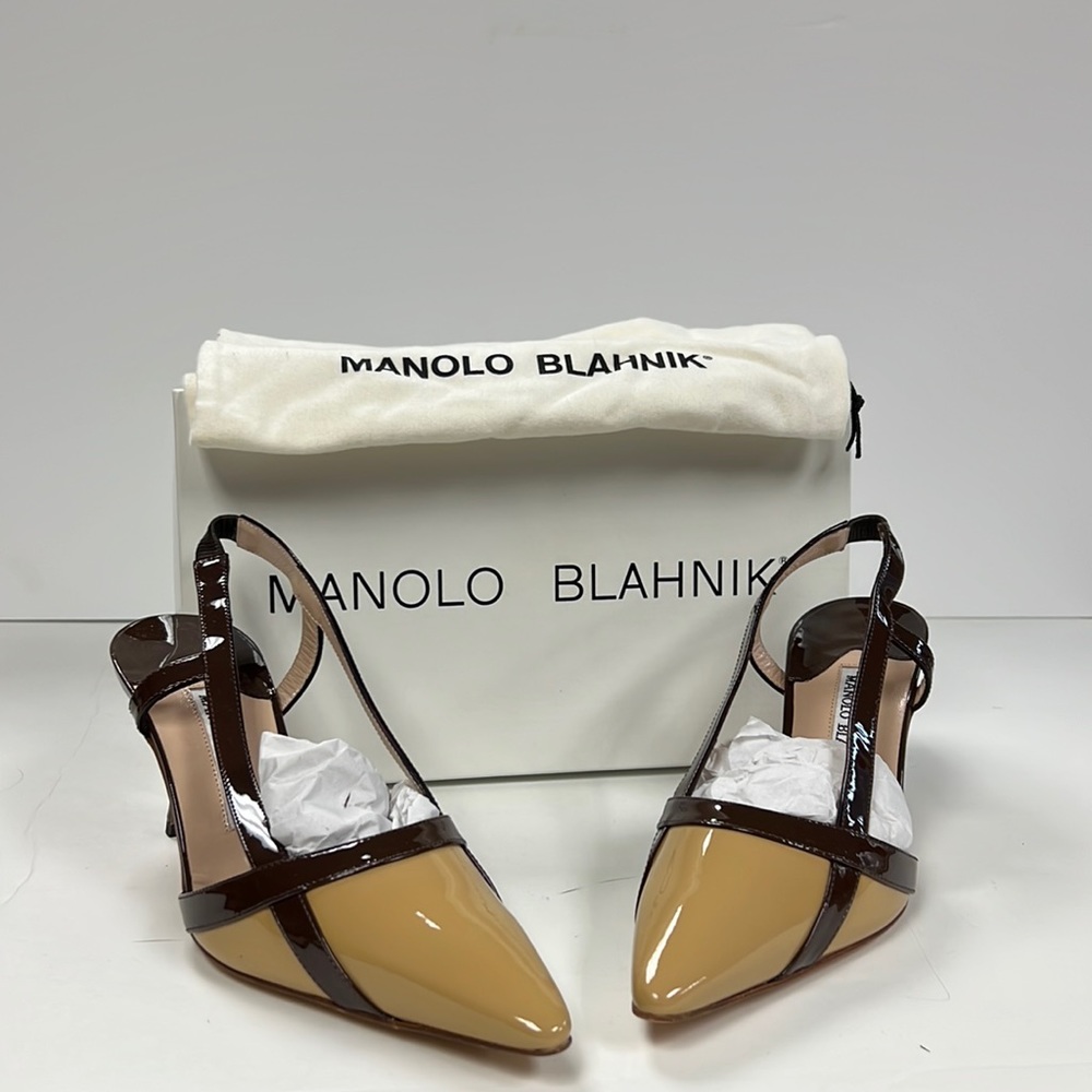 Manolo Blahnik Patent Leather Heels